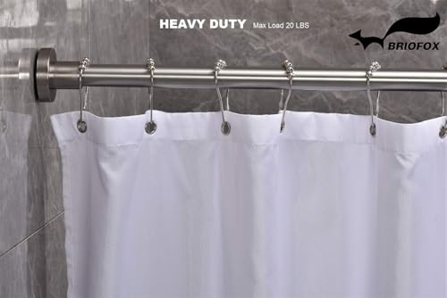 BRIOFOX Tension Curtain Rod 43-73 view 2