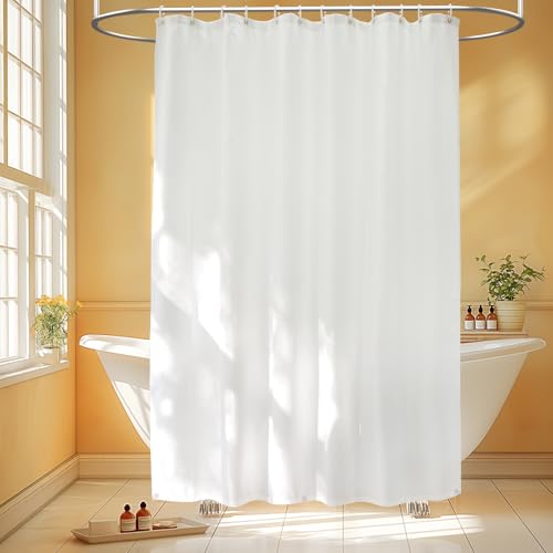 Seenus Waterproof Fabric Shower Curtain