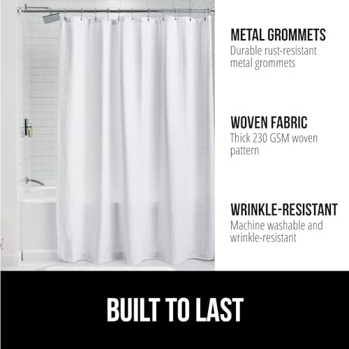 GORILLA GRIP Waffle Shower Curtain view 2