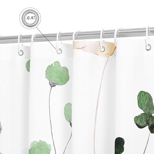Gibelle Watercolor Floral Shower Curtain view 4