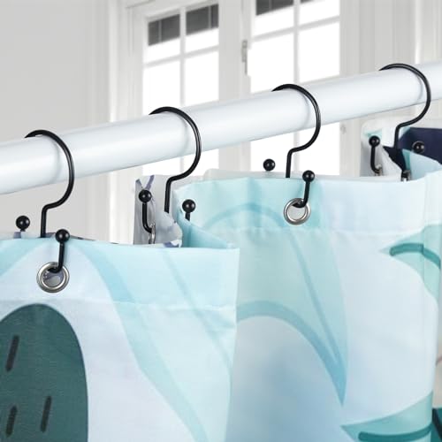 Goowin Shower Curtain Hooks 12 view 2