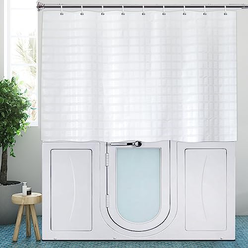 YISURE Short Shower Curtain 48