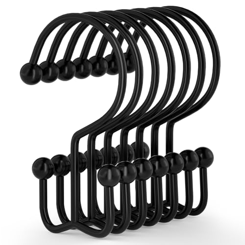 Goowin Shower Curtain Hooks 12