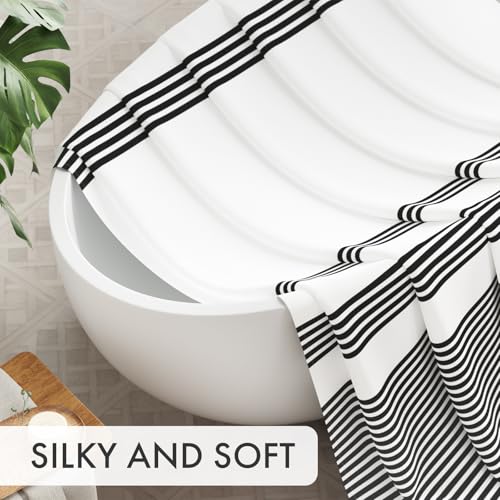AmazerBath Shower Curtain Washable Cloth view 4