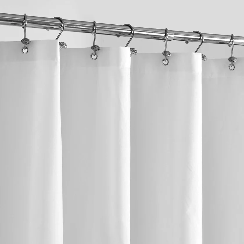 ALYVIA SPRING Waterproof Fabric Shower Curtain in traditional bathroom