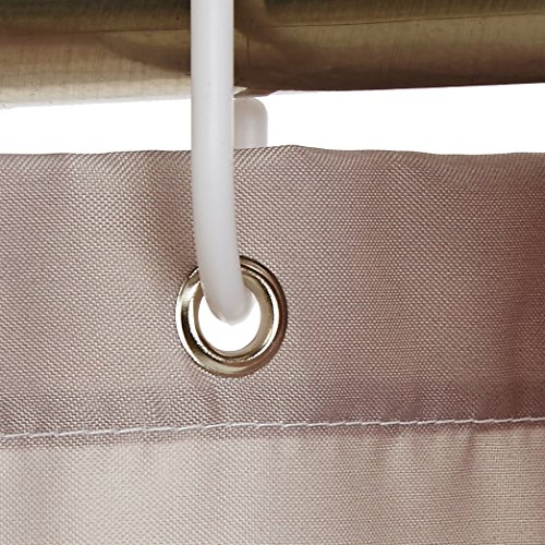 Amazon Basics Bathroom Shower Curtain view 4