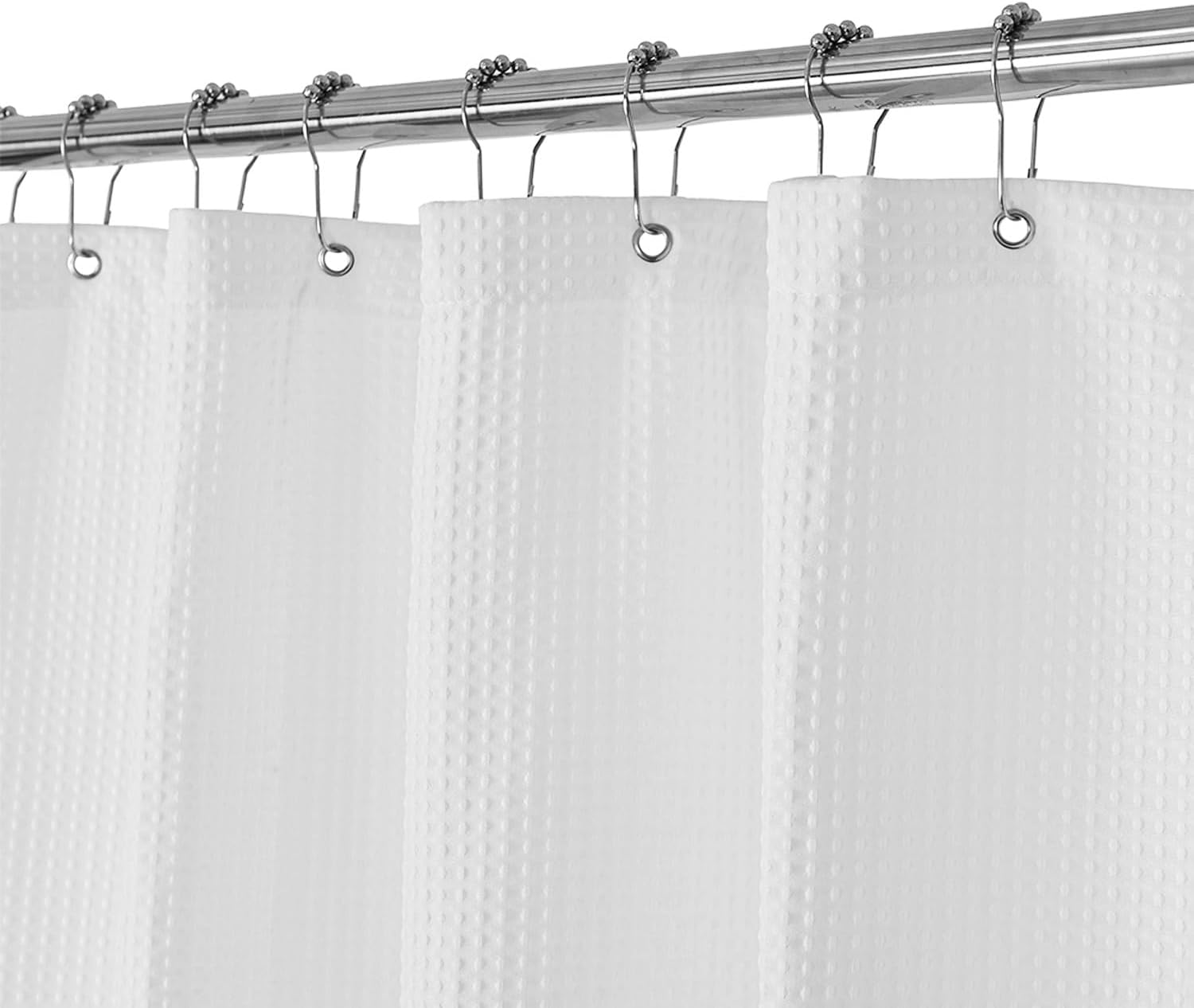 Barossa Design Waffle Weave Shower Curtain
