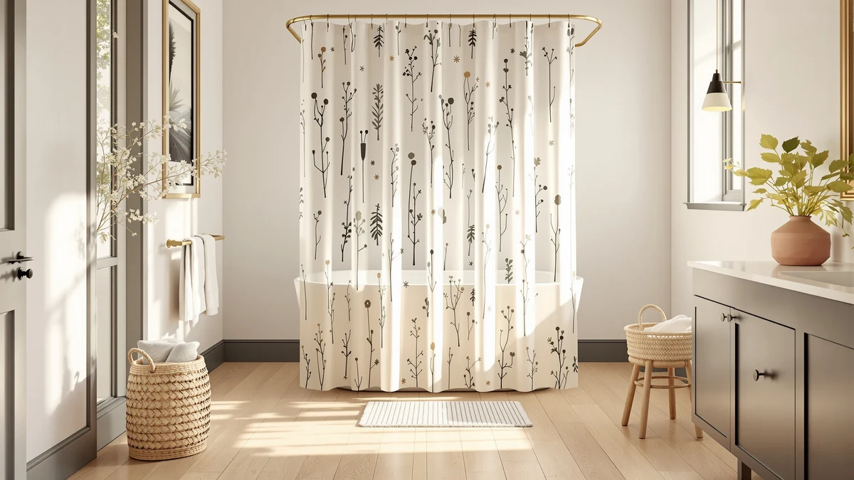 Best Vinyl Shower Curtains With Designs comparison