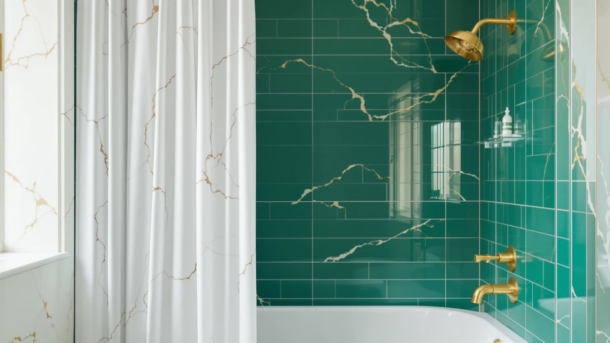 Shower Curtain Materials Explained comparison