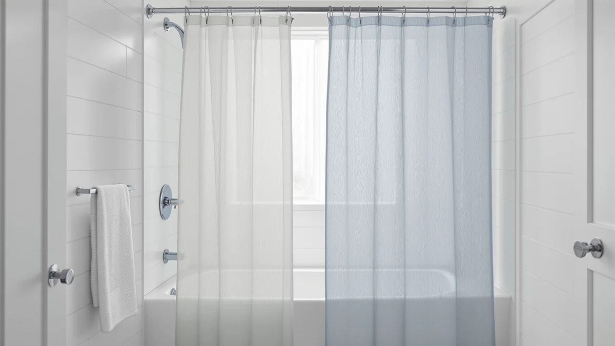 Shower Curtain vs Screen comparison